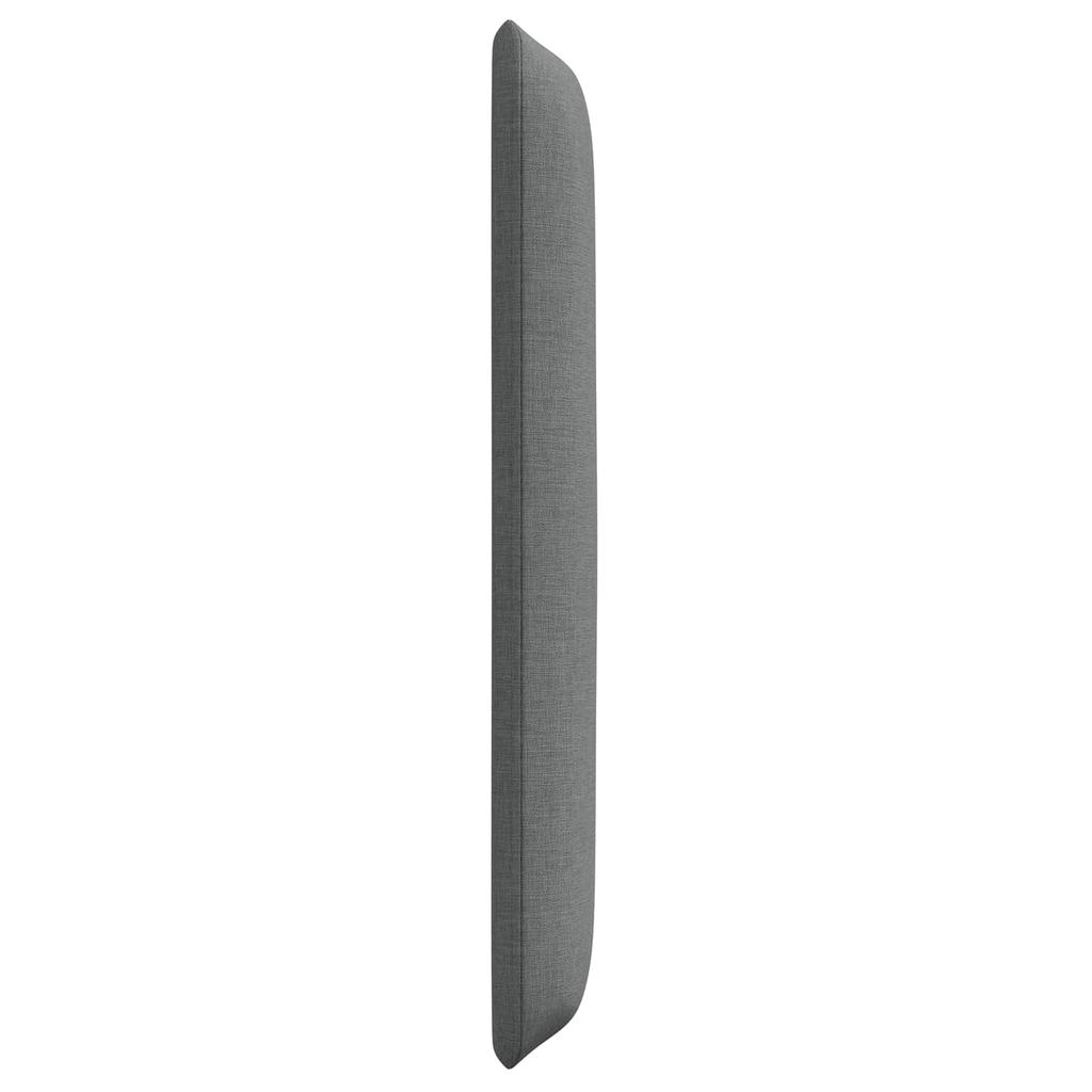 Headboard Ear Dark Grey 40.5 x 40.5 x 4 cm Fabric