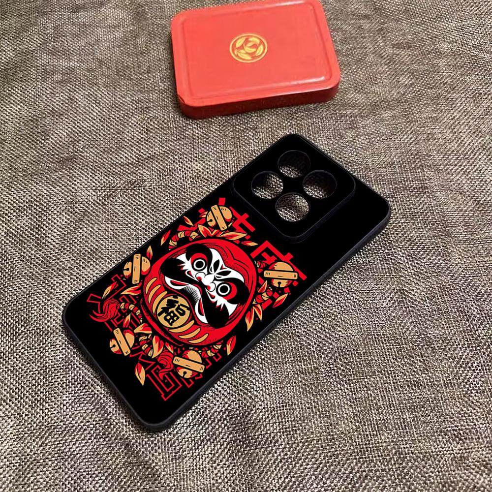 Daruma Phone Case Silicone Case For Xiaomi POCO X5 X5PRO 5G Soft Fundas Poco X5 Pro 5G Case