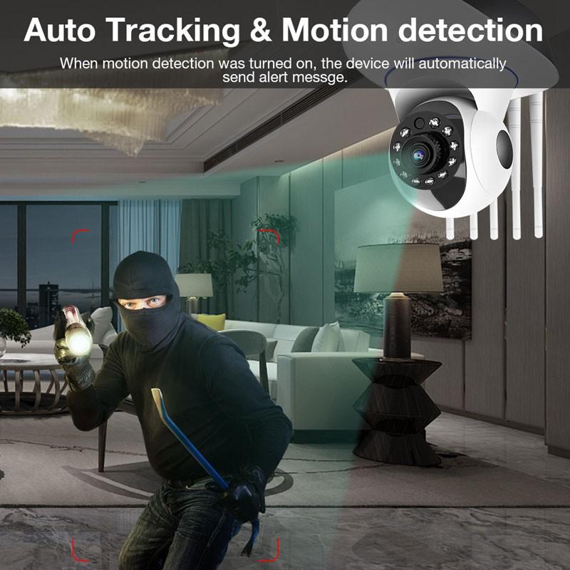 New Home Security Wifi IP Camera 1080P Indoor Surveillance Color Night Vision Camcorder Wireless Video Camera Remote Control Baby Camera