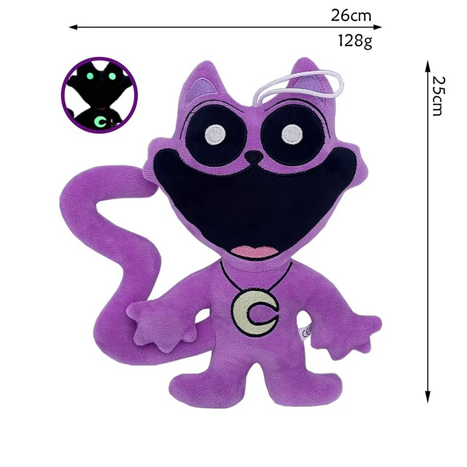 Новые плюшевые игрушки для кошек «Ужасы» Кошачий сон Мягкие игрушки для кошек Кукла Монстр Мягкая игрушка Аниме Подушка Панда Дети Подарки на день рождения Фанаты Мальчик