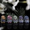 Рождественский Гном Подарки Красная Шляпа Статуэтка из Смолы, Безликая Фигурка Гнома с Морщинистой Шляпой, Устойчивые к Погоде Статуи Водонепроницаемое Садовое Украшение,