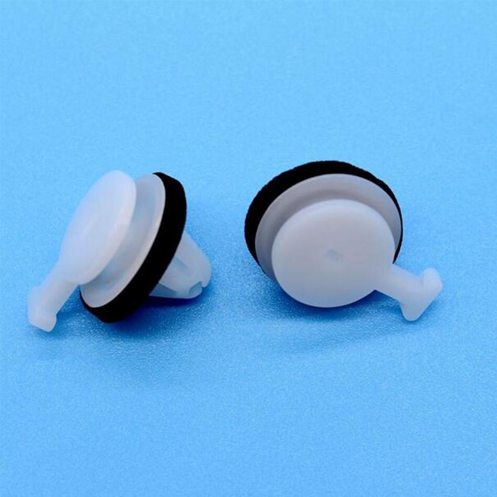 10 шт. LR053837 Белые клипсы накладки передней стойки лобового стекла для Land Rover