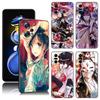 Аниме чехол для телефона в японском стиле с лисой, черный силиконовый, для Xiaomi POCO X3 X4 NFC F5 M3 M4 M6 X5 X6 Pro F3 F4 GT 5G C55 C65 M5