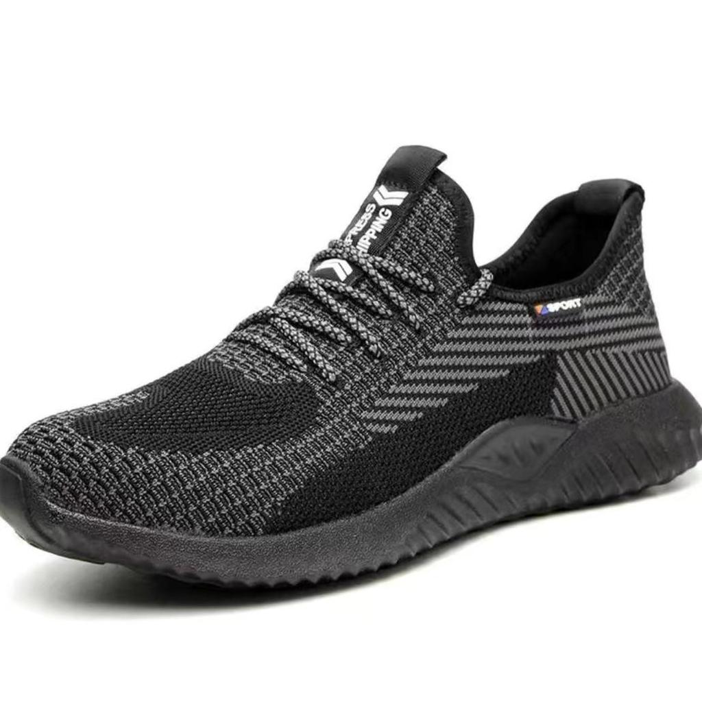 Electrician Safety Shoes: Anti-Smash, Anti-Puncture, Wear-Resistant, Anti-Slip, Oil-Resistant Work Shoes with Soft Soles