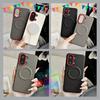 Высококачественный магнитный кожаный чехол SLE Business для Xiaomi POCO X8 Pro Max Металлическая окантовка камеры Защитная крышка из ПУ с текстурой личи + ТПУ