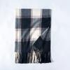 Women Scarf Winter Plaid Tassel Shawl Warm