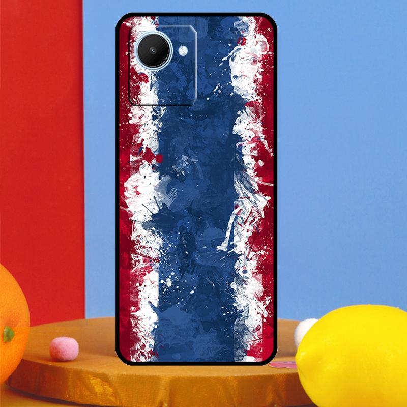 Карта с флагом Таиланда для Realme 15 Pro 10 11 12 13 14 Pro Plus GT6 GT7 C61 C67 C63 C71 C55 C51 C65 C53 C75 Чехол