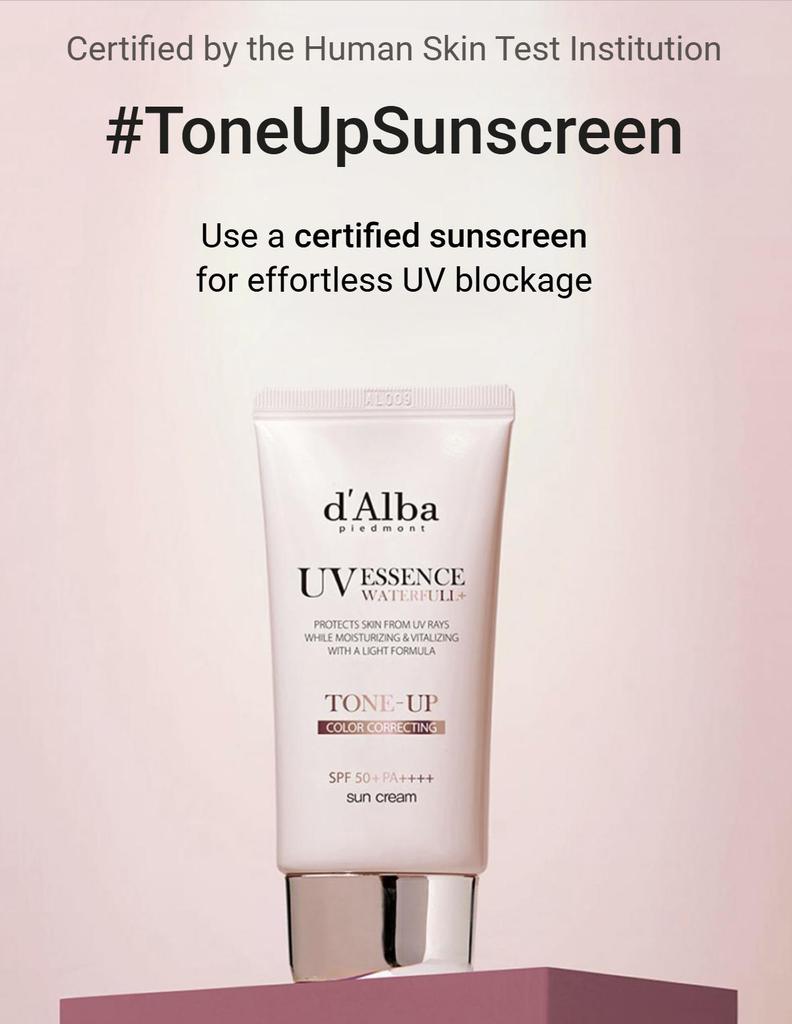 d'Alba Солнцезащитный крем для выравнивания тона Waterfull SPF50+ PA++++ Дуо (50мл х 2)