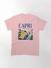 Peppino di Capri Capri Italia Retro Island Lemon Souvenir Graphic Classic T-Shirt