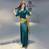 Belly Dance Costume Practice Costume Performance Costume Folk Robe Long Skirt Swinging Dance Skirt Belly Dance Costume Set