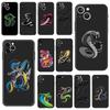 Applicable To Apple Iphone16 Mobile Phone Case Snake, Cobra, Python Mobile Phone Case Painted Anti-Drop Millet Red