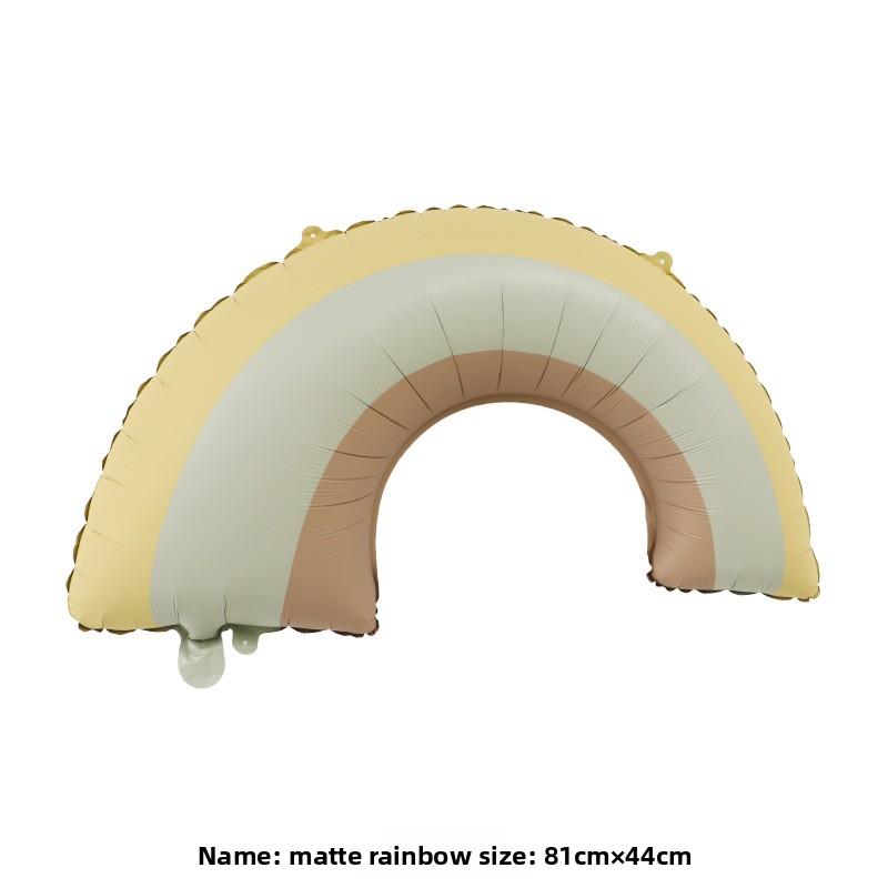 Милый матовый матовый автомобиль, самолет, медведь, радужный алюминиевый фольгированный шар, украшение для детского дня рождения и первого дня рождения