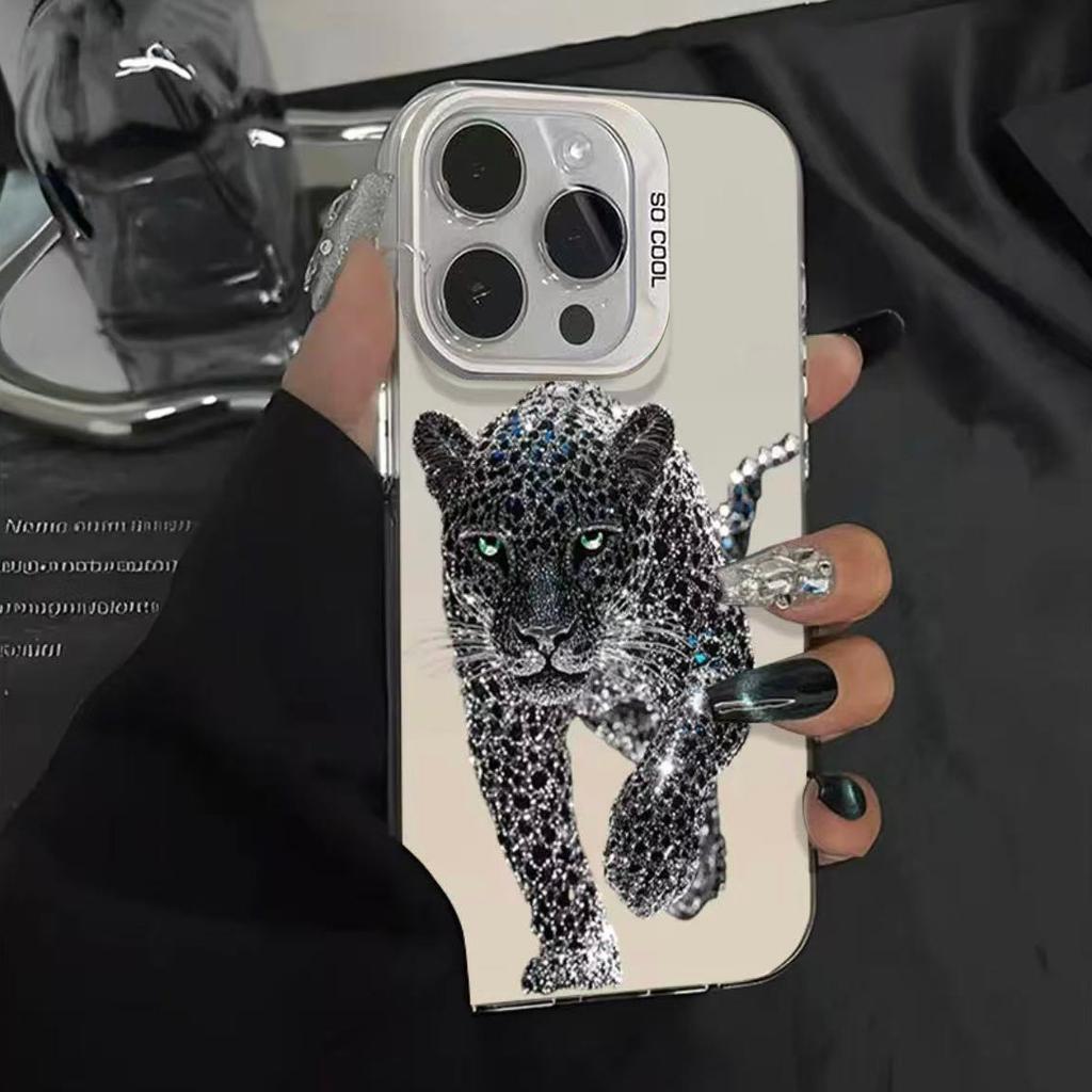 Новый леопардовый подходит для чехла для мобильного телефона iphone17 12 Apple 16promax/15 импортный 14pro13 Европа и Америка 11