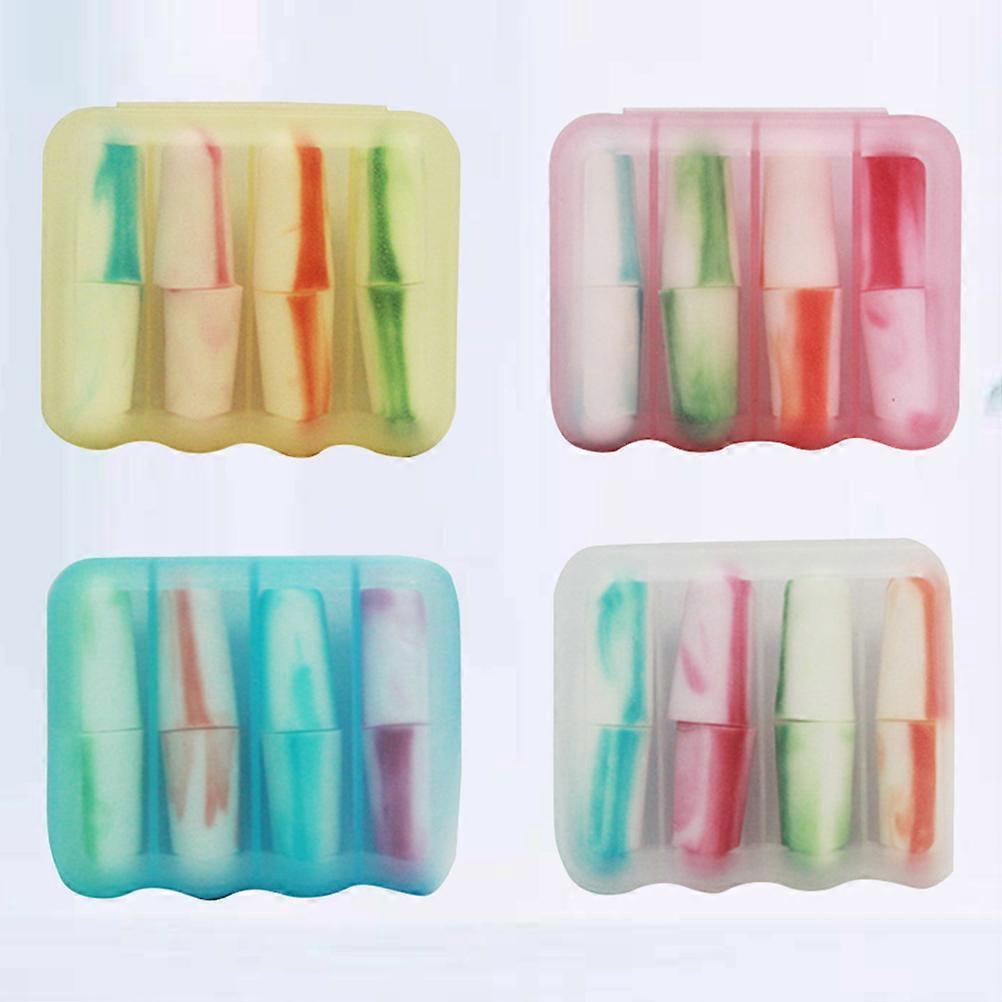 Anti-Noise Earplug Noise Reduction Ear Plug 8Pcs for Sleep and Work