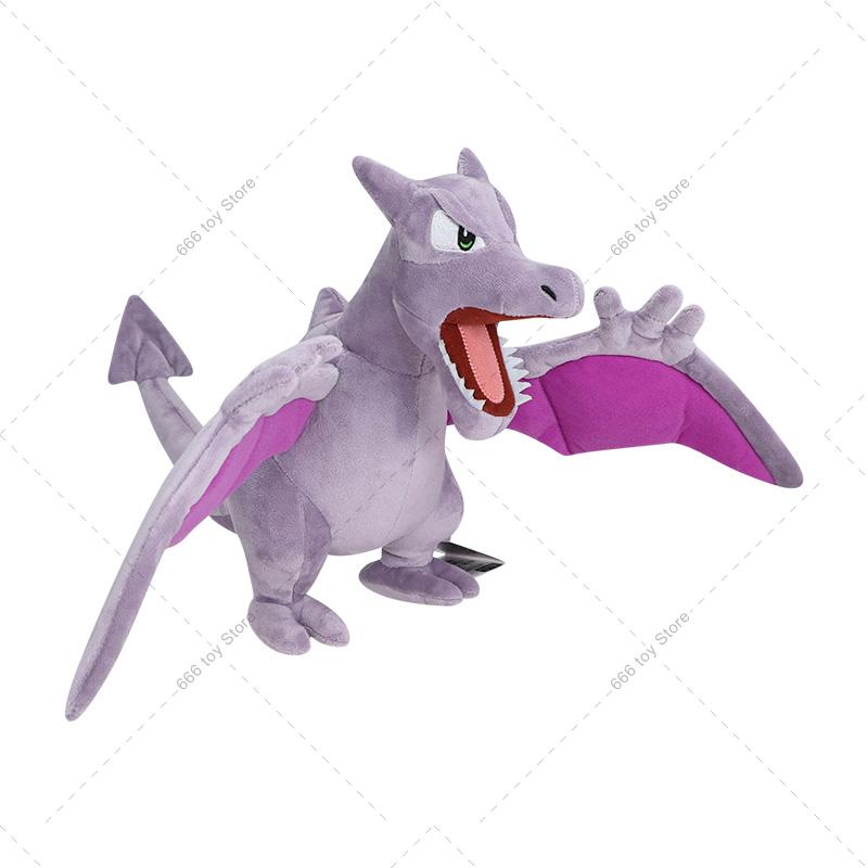 27CM Anime Plush Aerodactyl Purple Peluche Stuffed Doll Toys Gifts for Kids Birthday Christmas