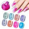 Nail Art Water Light Лак для ногтей Кошачий глаз Фототерапия Кристалл Широкий Лак для ногтей Кошачий глаз