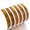 1Roll/lot 0.3/0.45/0.5/0.6mm Gold Resistant Strong Line Stainless Steel Wire Tiger Tail Beading Wire For Jewelry Making Supplies