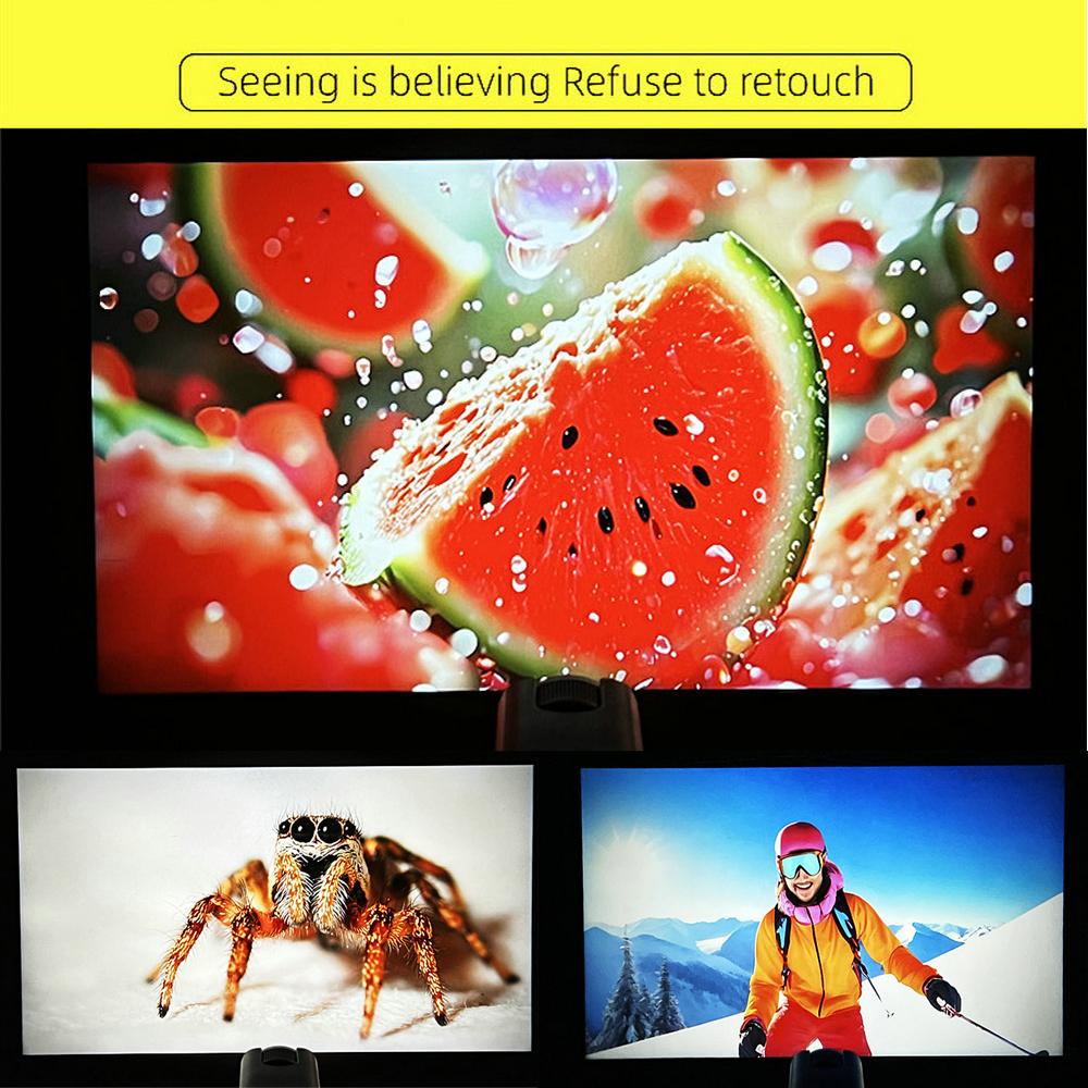 Новинка Vivicine Y1S Pro Портативный HD Android 12 WIFI LED Проектор для Домашнего Кинотеатра, Просмотра Фильмов, Игр