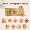 Набор деревянных головоломок Конгмин и Лубань: Детские развивающие игрушки для снятия стресса