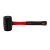 8 Oz Rubber Mallet with Slip Resistant Fiberglass Handle for Flooring Tent Stakes Woodworking