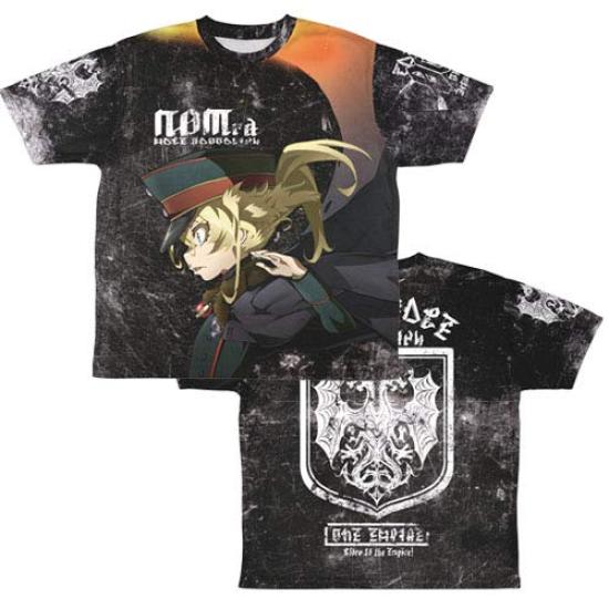 Tanya Senki the Movie Tanya Degurechaff Full Graphic S Double-sided T-shirt