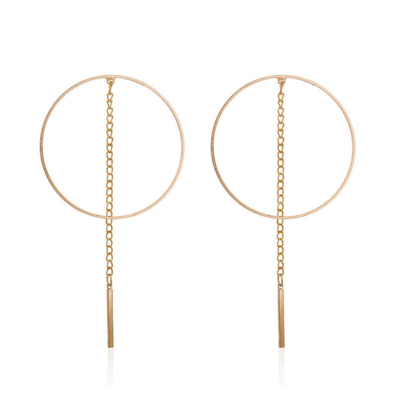 Eye-catching Alloy Tassel Earrings For Women Stylish And Trendy Accessories