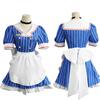 Hatsune MIKU Mesmerizer Cosplay Costume with Maid Hatsune Cosplay Disguise Wig, Outfit, Hat, Costume, Costume, Christmas, Halloween, Cosplay, (XL)