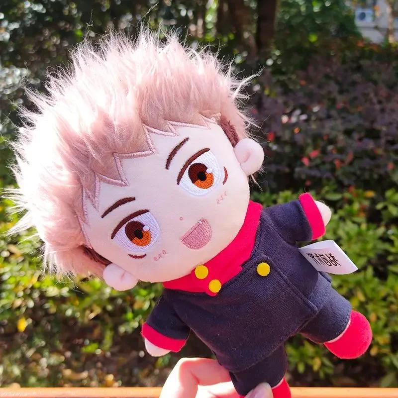 Плюшевые игрушки Jujutsu Kaisen 20 см, мягкие набивные куклы, Годжо, Сукуна, Итадори, Мегуми, Инумаки, милый подарок для детей