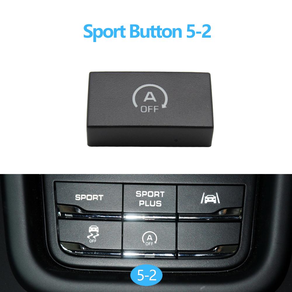 Автомобильная центральная консоль, режим привода, контроль тяги, многофункциональная спортивная кнопка для Porsche Cayenne 7P5 2010-2018