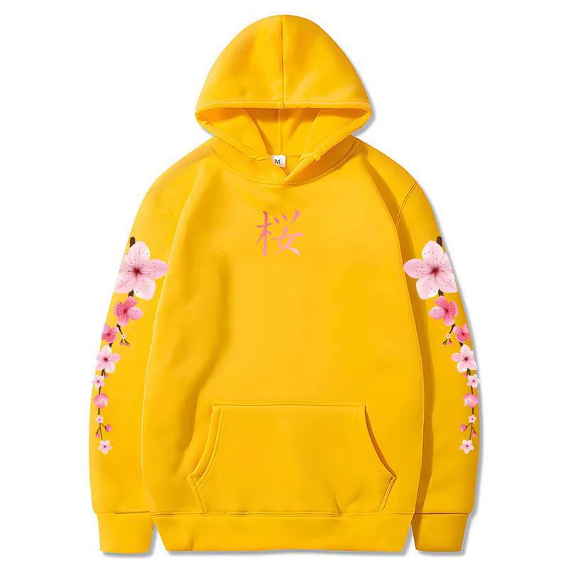 Japanese Blossom Sakura Graphic Hoodies Hoodies