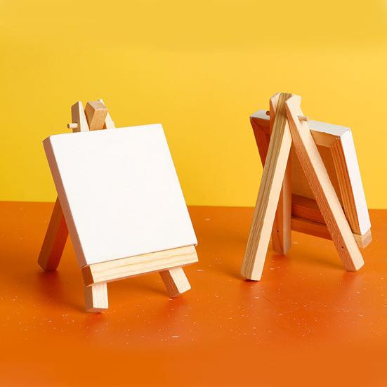 10 шт. Доска для масляной живописи без утечки масла, тройная грунтовка, деревянный мини-грунт, эластичный холст для масляной акварели, акриловых художественных принадлежностей, художественный грунтованный холст