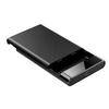 Корпус для HDD Plug and Play 2,5 дюйма Без инструментов Мобильный жесткий диск Переносной бокс Защитный пластик USB3.1 SATA SSD Корпус Компьютер