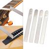 Набор из 4 предметов для обслуживания бас-гитары Нержавеющие напильники Инструменты для струнных инструментов Файл для ладов Нержавеющая сталь Текстура