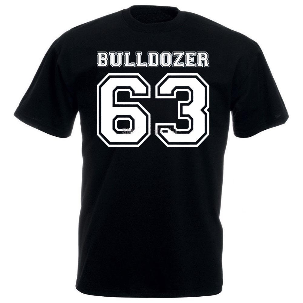 Дизайн Lo Chiamavano Bulldozer Bud Spencer T0854 3D Печать Футболка Высокое Качество Короткий Рукав
