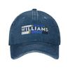 Кепка Williamsd Racing Car Team Классическая Потертая Хлопковая Головной Убор Унисекс Для Активного Отдыха Подарок Кепки Шляпа
