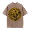 Gothic Yk YuGiOh Graphic Tshirt Anime Washed Oversized T Shirt Mens Clothing Summer High Quality Pure Cotton Tees Tops