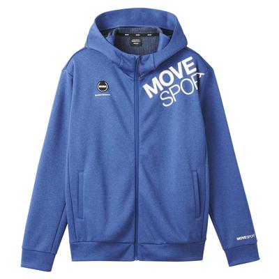 Толстовка Descente Full Zip Hoodie Stretch Training Running Blue M [Move Sports]