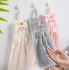 Cartoon Animal Coral Fleece Hand Towel