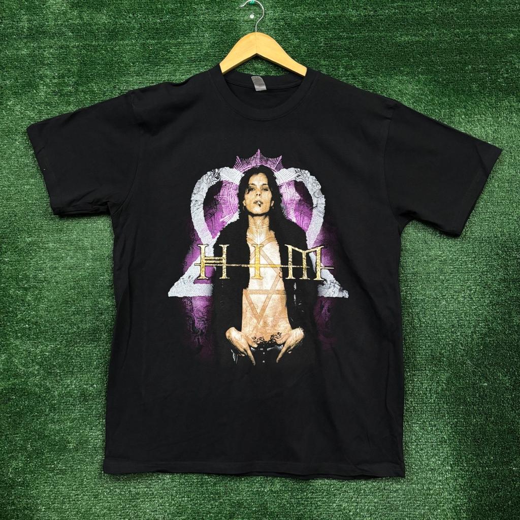 Him Razorblade Romance Gothic Rock Band Size Large Unisex T-Shirt