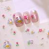 Милый и очаровательный мультяшный стикер для ногтей hello kitty кошка стикер для маникюра японский стиль стикер для маникюра