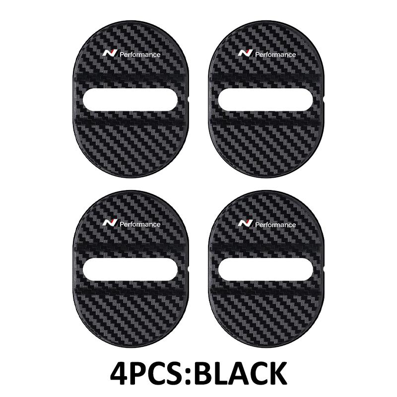 Car Latch Stop Anti Rust Waterproof Door Lock Key Buckle Panel For Hyundai N Line Tiburon Coupe Tuscani I30 I20 IX35 I40 Sonata u1