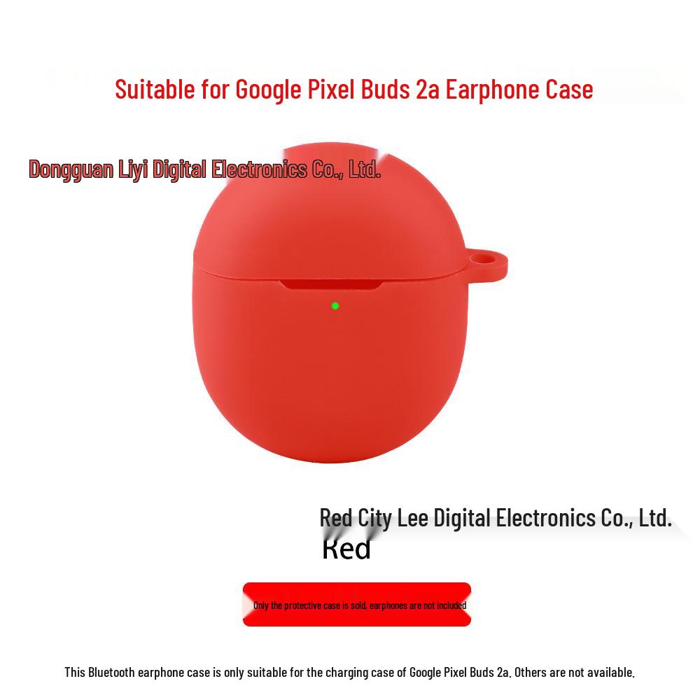 Google Pixel Buds 2 Protective Silicone Charging Case Storage Bag