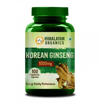 Корейский красный Женьшень (100 кап, 500 мг), Korean Red Ginseng,