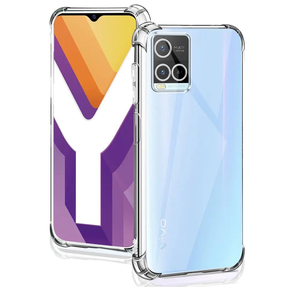 Shockproof Case For VIVO Y33s Cover Silicone Soft Clear Phone Cases For Vivo Y33S Coque For VivoY33S Y33s Fundas
