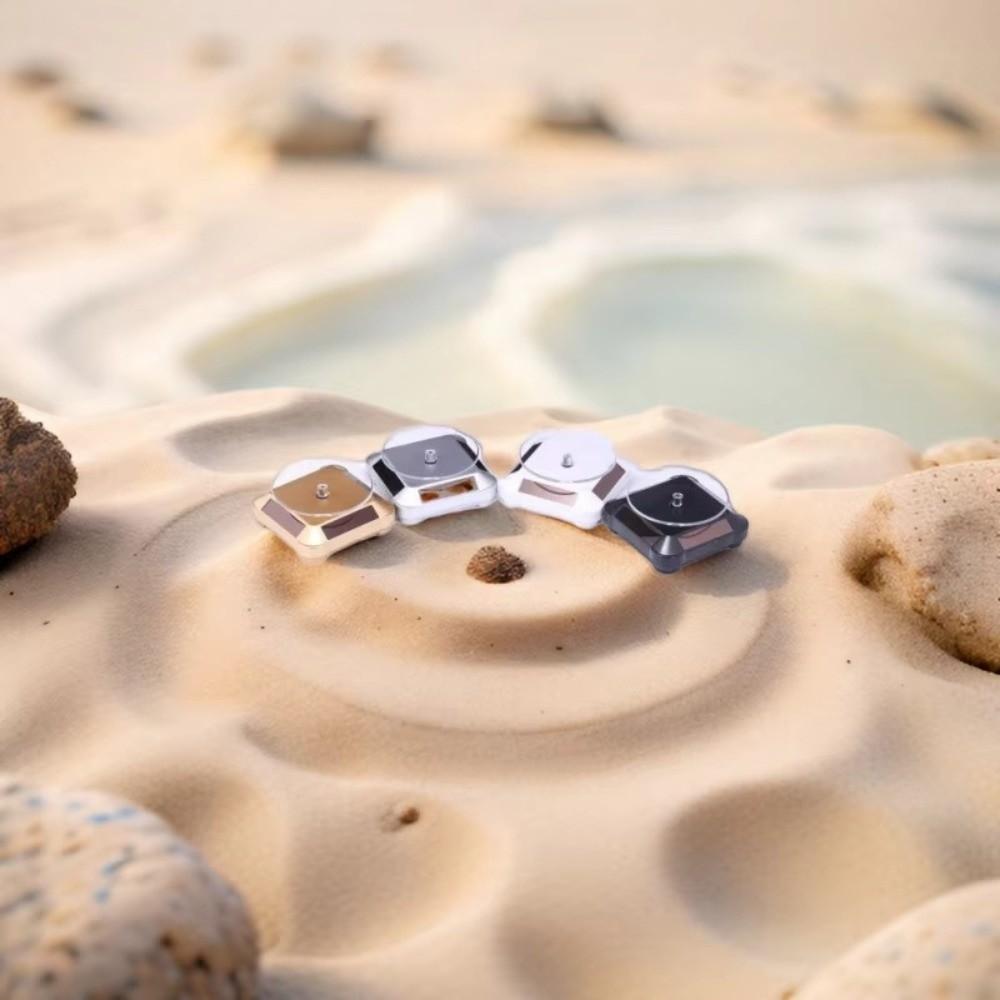 LED Light Solar Showcase ABS Material Rotating Display Stand Solar Display Stand Exhibitions