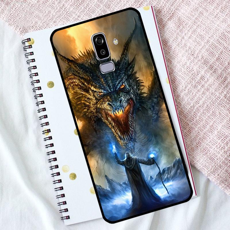 Dragon Cool Art Case For Samsung J3 J5 J7 2017 J1 A3 A5 2016 J4 J6 Plus A6 A7 A8 A9 J8 2018 Cover Coque