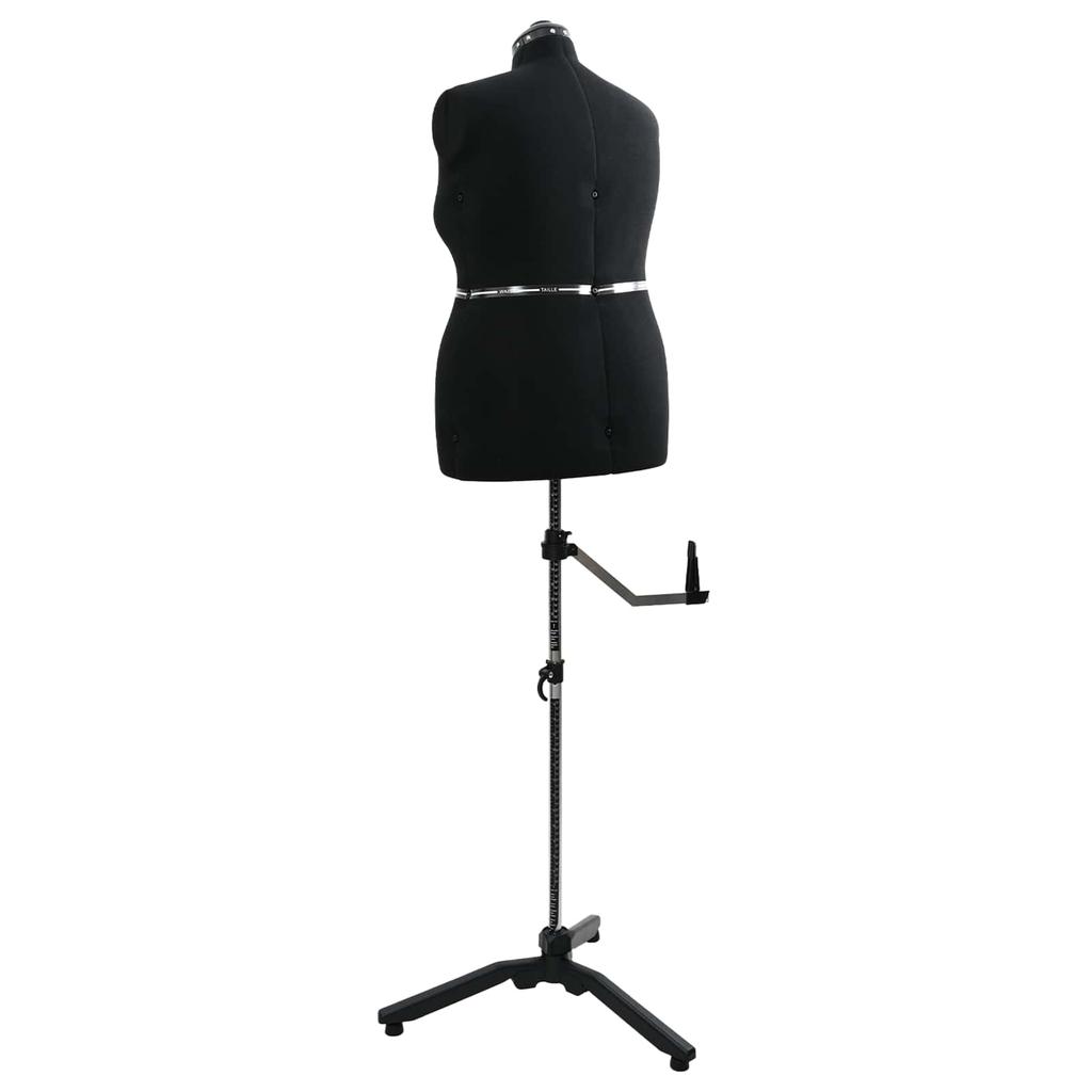 Adjustable Dress Form for Women Black Velvet
