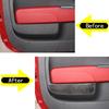 For 2011-2019 Fiat 500 Soft Carbon Fiber Style Car Styling Car Car Door Anti-kick Panel Cover Sticker Interior Accessories