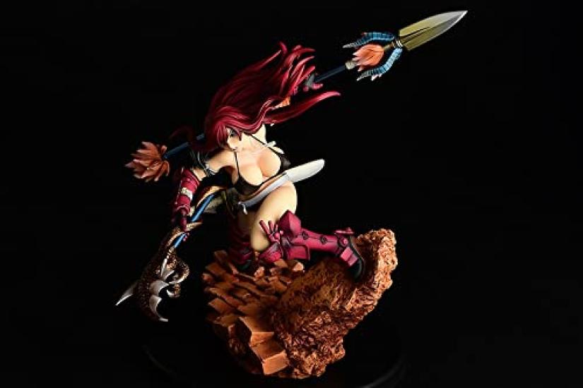 Orca Toys Эрза Алая Рыцарь Другая Красная Чешуя ПВХ Фигурка версия. Color Armor 1/6 Предварительно окрашенный