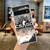 Чехол для телефона Counter Strike CS GO Горячая игра для Google Pixel 9 8 7 6 5 4 4XL Силиконовый 7A 6A 5A 4A 3A Pro XL Прозрачный корпус